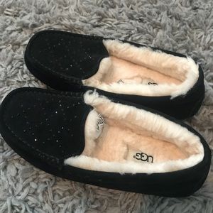 Brand New Ugg Moccasins with Swarovski Crystals